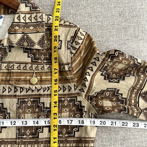 NWT Diane Gilman Southwestern Aztec Desert Print Jacket - Picture 9 of 9